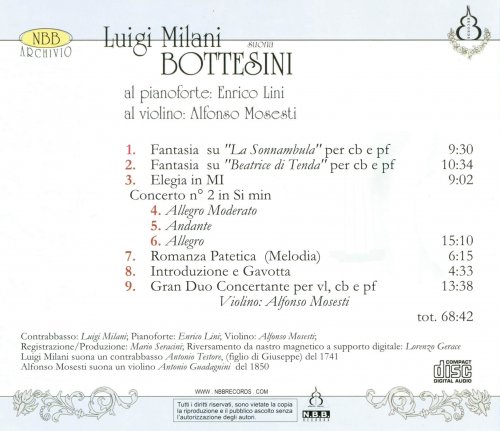 Luigi Milani - Suona bottesini (2020)