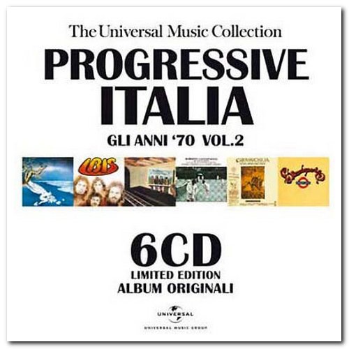 VA - Progressive Italia Gli Anni '70 Vol. 2 - The Universal Music Collection [6CD Remastered, Limited Edition] (2009)
