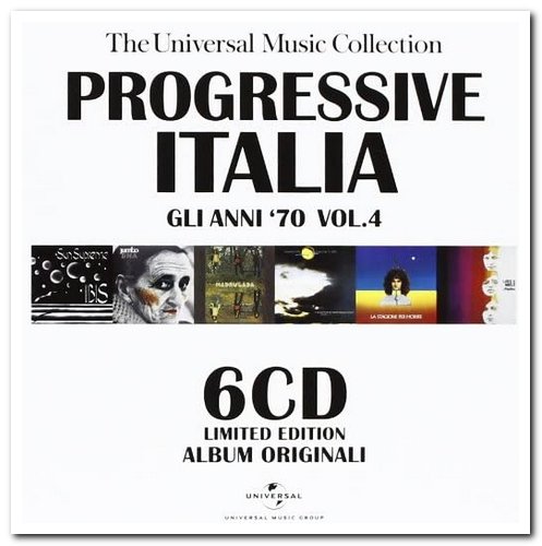 VA - Progressive Italia Gli Anni '70 Vol. 4 - The Universal Music Collection [6CD Remastered, Limited Edition] (2010)