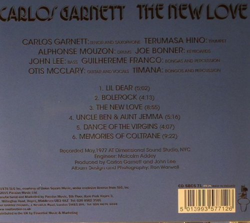 Carlos Garnett - The New Love (1978/2015)