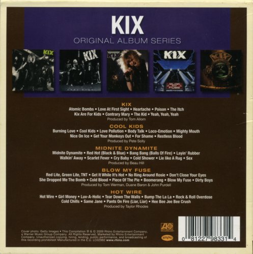 KIX - Original Album Series (5 CD Box Set) (2009)