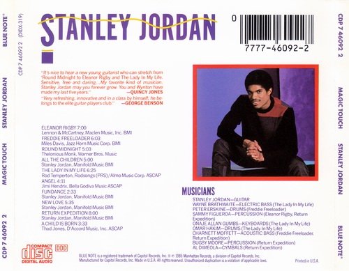 Stanley Jordan - Magic Touch (1985)