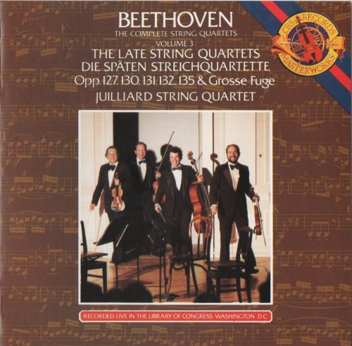 Juilliard String Quartet - Beethoven: The Late String Quartets (1984) CD-Rip