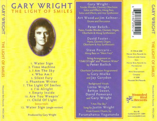 Gary Wright - The Light Of Smiles (Reissue) (1977/2008)