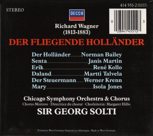 Sir Georg Solti - Wagner: Der Fliegende Holländer (2002)