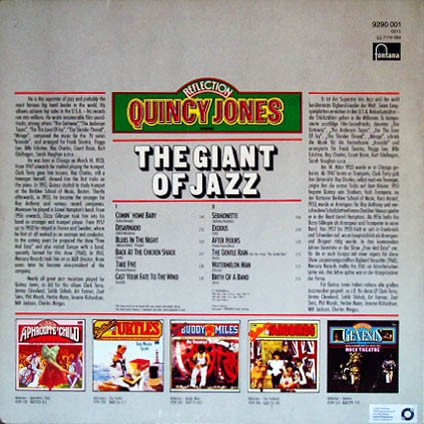 Quincy Jones - Reflection: The Giant Of Jazz (1977) [DSD 128]