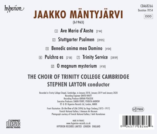 Choir of Trinity College Cambridge, Stephen Layton - Mäntyjärvi: Choral Music (2020) [CD-Rip]