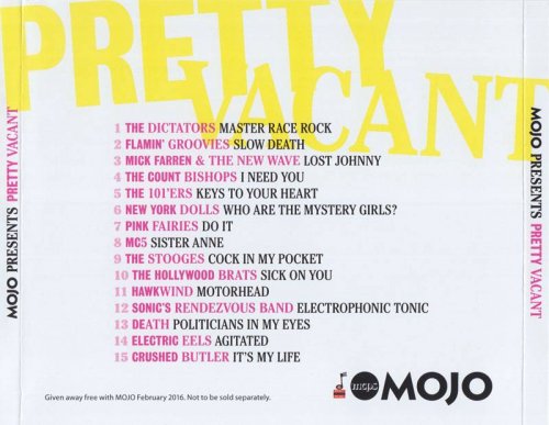 VA - Mojo Presents: Pretty Vacant (2016) CD-Rip