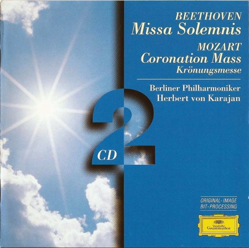 Berliner Philharmoniker, Herbert von Karajan - Beethoven: Missa solemnis / Mozart: Coronation Maass (1988)