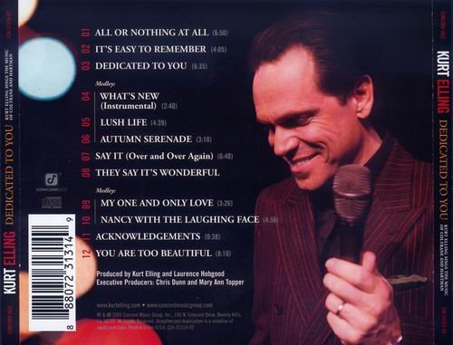 Kurt Elling - Dedicated to You(sing the music of Coltrane And Hartman) (2009)