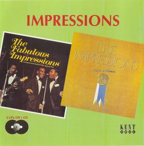 The Impressions ‎- The Fabulous Impressions / We're A Winner (1998)