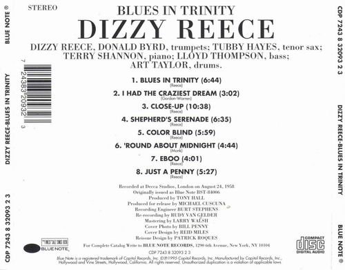 Dizzy Reece - Blues In Trinity (1958)