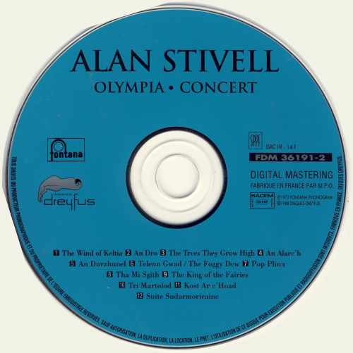 Alan Stivell - Olympia Concert (1972)