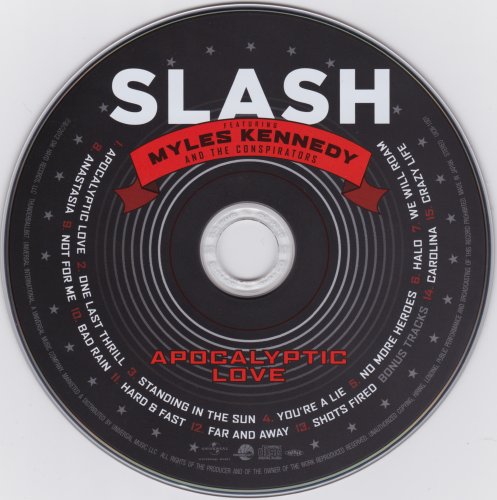 Slash Featuring Myles Kennedy & The Conspirators - Apocalyptic Love (Japan SHM-CD) (2012)