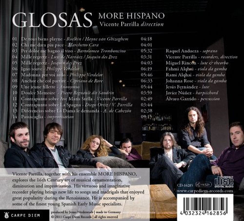 More Hispano, Raquel Andueza, Miguel Rincón, Vicente Parrilla - Glosas (2011) [Hi-Res]