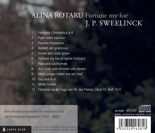 Alina Rotaru - Sweelinck: Fortune My Foe (2010) [Hi-Res]