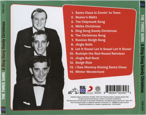 The Three Suns - Ding Dong Dandy Christmas (1959) [2015] CD-Rip