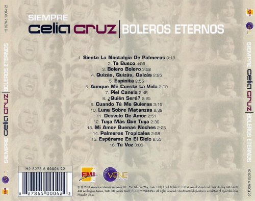 Celia Cruz - Boleros Eternos (2003)