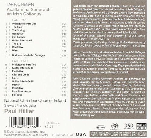 Stewart French, National Chamber Choir of Ireland, Paul Hillier - Tarik O'Regan: Acallam na Senorach (An Irish Colloquy) (2011) [Hi-Res]