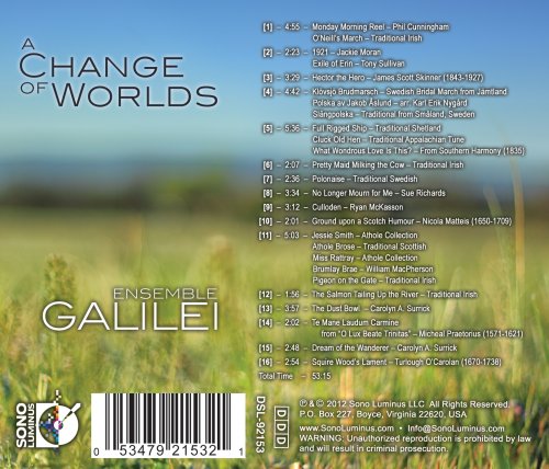 Ensemble Galilei - A Change of Worlds (2012) [Hi-Res]