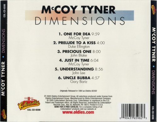 McCoy Tyner - Dimensions (1983) [2005] CD-Rip