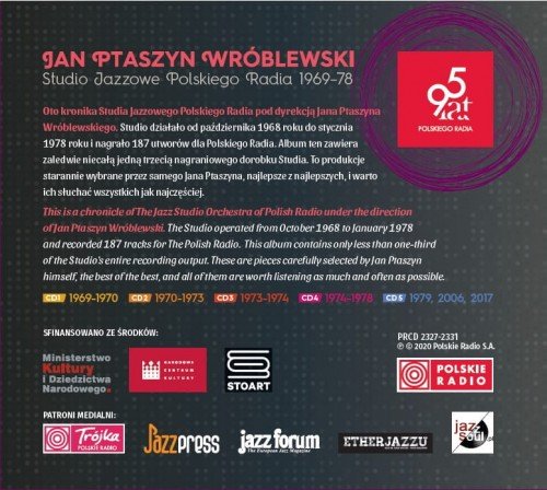 Jan Ptaszyn Wróblewski - Studio Jazzowe Polskiego Radia 1969 - 1978 (2020)