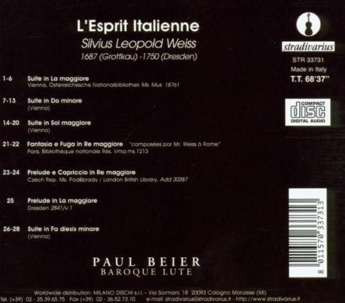 Paul Beier - L'esprit italienne (2005)