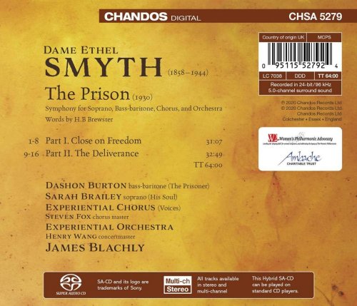 Sarah Brailey, Dashon Burton, Experiential Orchestra & James Blachly - Smyth: The Prison (2020) [Hi-Res]