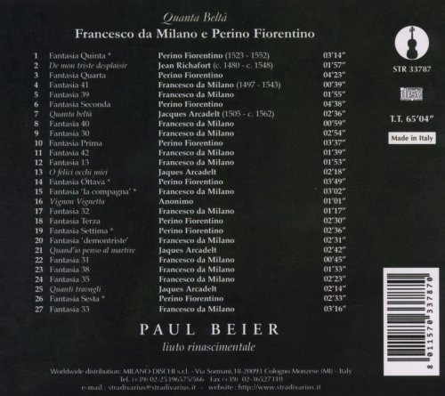 Paul Beier - Lute Works (2007)