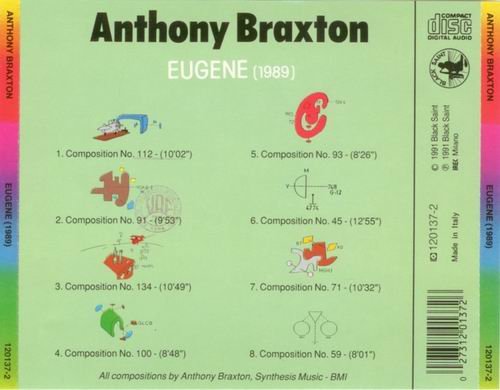 Anthony Braxton - Eugene (1989) 320 kbps+CD Rip