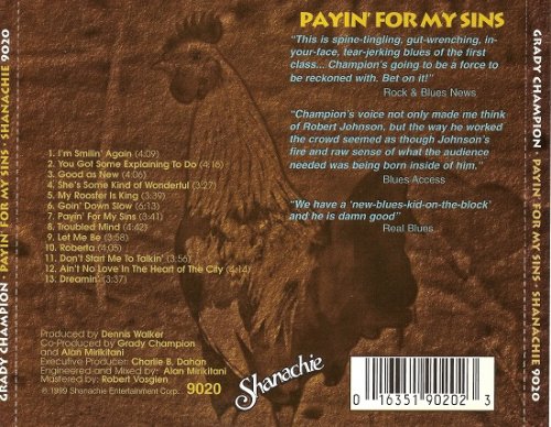 Grady Champion - Payin' For My Sins (1999) Lossless