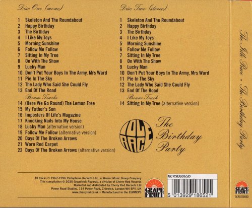 The Idle Race - The Birthday Party (1967-1996) {2020, Deluxe Edition} CD-Rip