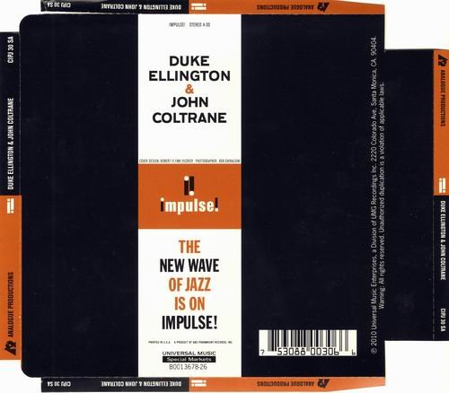 Duke Ellington & John Coltrane - Duke Ellington & John Coltrane (1962) CD Rip