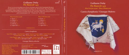 Guillaume Dufay - Messen 1453: Missa Se la face ay pale, Missa L'Homme arme - Cantica Symphonia, Giuseppe Maletto (2014)