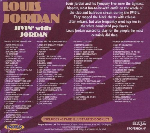 Louis Jordan - Jivin' with Jordan (4CD Box set) (2002)