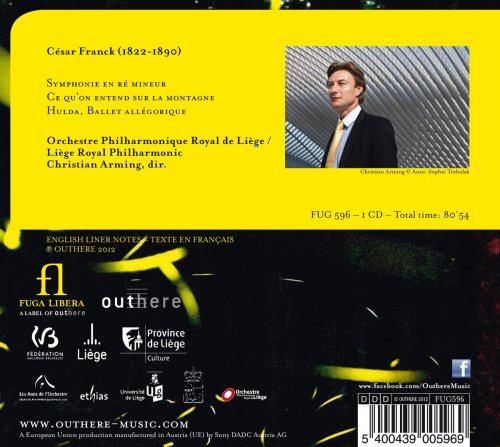 Orchestre Philharmonique, Royal de Liège, Christian Arming - César Franck: Symphonie en ré - Ce qu'on entend sur la montagne - La lutte de l'hiver (2012) [Hi-Res]
