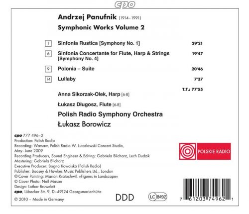 Polish Radio Symphony Orchestra - Panufnik: Symphonic Works, Vol. 2 (2014)