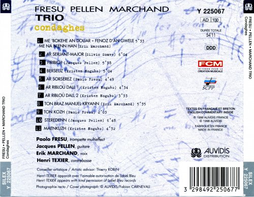 Paolo Fresu, Jacques Pellen, Erik Marchand - Condaghes (1998)