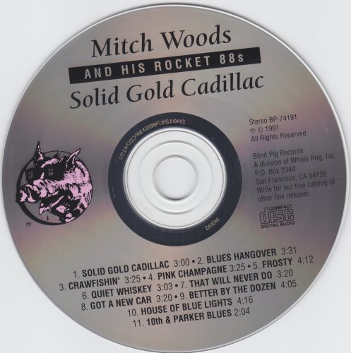 Mitch Woods and His Rocket 88's - Solid Gold Cadillac (1991)