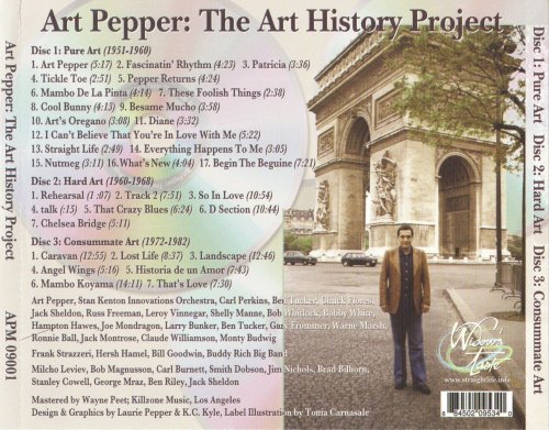 Art Pepper - Unreleased Art, Vol 4: The Art History Project (2009) CD-Rip