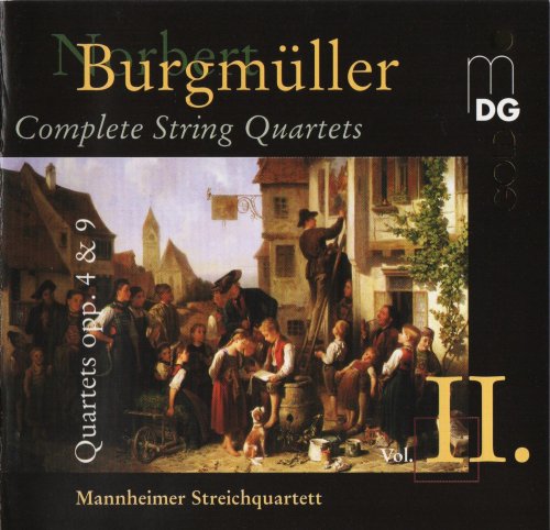 Mannheimer Streichquartett - Burgmüller: String Quartets, Vol. 2 (2003)