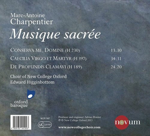 Choir of New College Oxford, Oxford Baroque, Edward Higginbottom - Charpentier: Musique sacrée (2012) [Hi-Res]