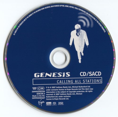 Genesis - Calling All Stations (1997/2007) (TOGP-15019, RE, RM, Multich, JAPAN) {DSD64} DSF