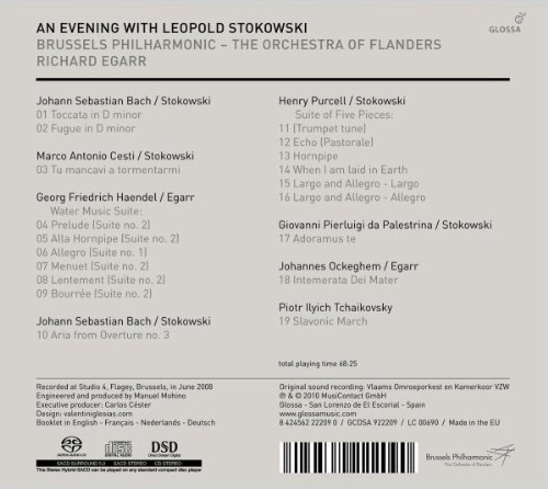 Richard Egarr, Brussels Philharmonic Orchestra - An Evening With Leopold Stokowski (2011)