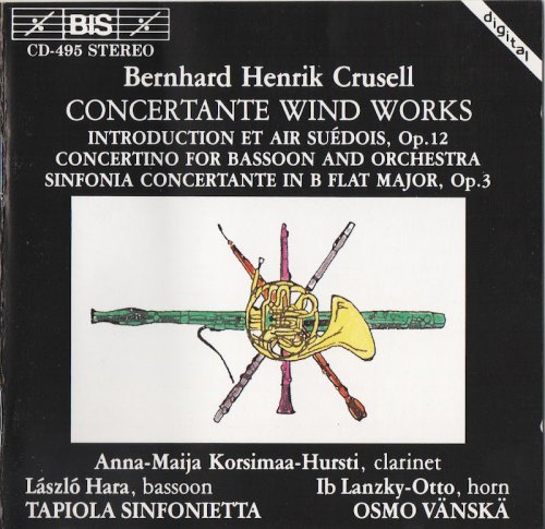 Tapiola Sinfonietta, Osmo Vänskä - Crusell: Concertante Wind Works (1990)