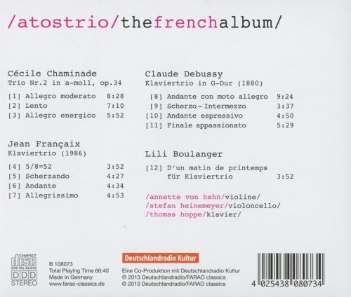 Atos Trio - The French Album (2014) [Hi-Res]