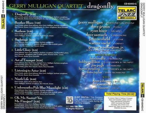 Gerry Mulligan Quartet - Dragon Fly (1995)
