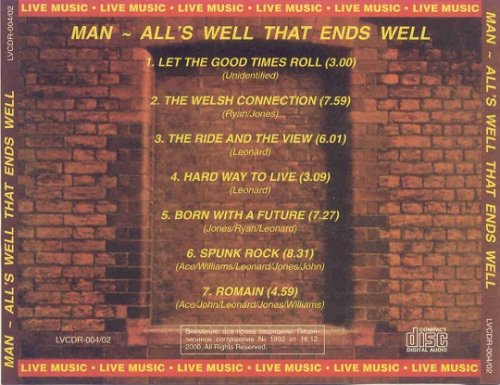 Man - All's Well That End's Well (Reissue) (1977/2001)