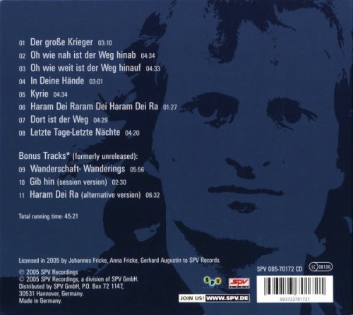 Popol Vuh - Letzte Tage - Letzte Nachte (Reissue) (1976/2005)