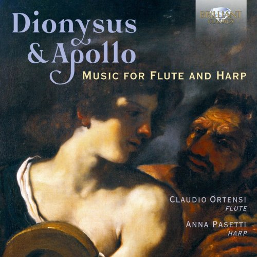 Claudio Ortensi & Anna Pasetti - Dionysus & Apollo: Music for Flute and Harp (2020) [Hi-Res]